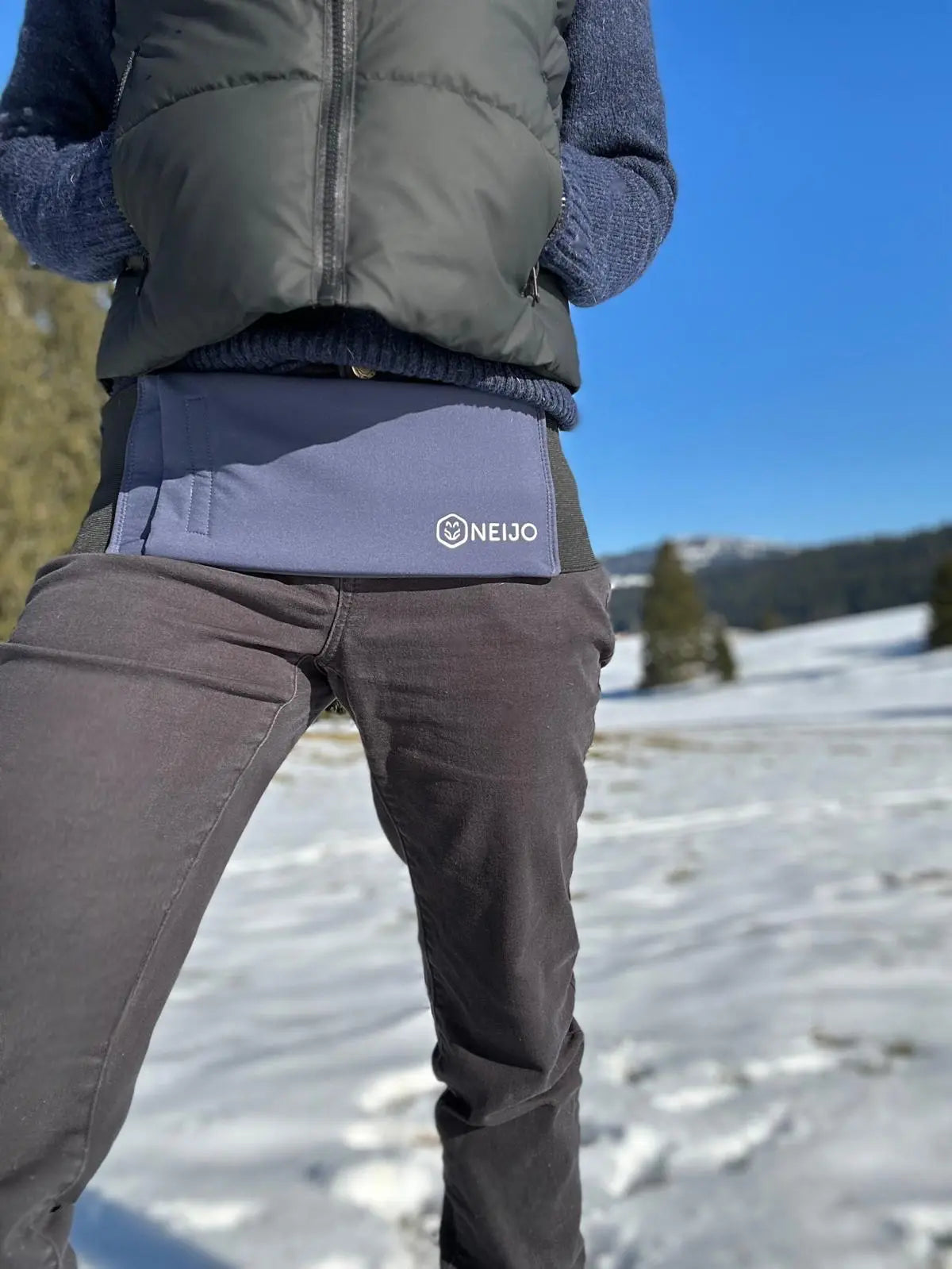 NEIJO | Outdoorsitzgurt Unisex in Smoke blue neijo