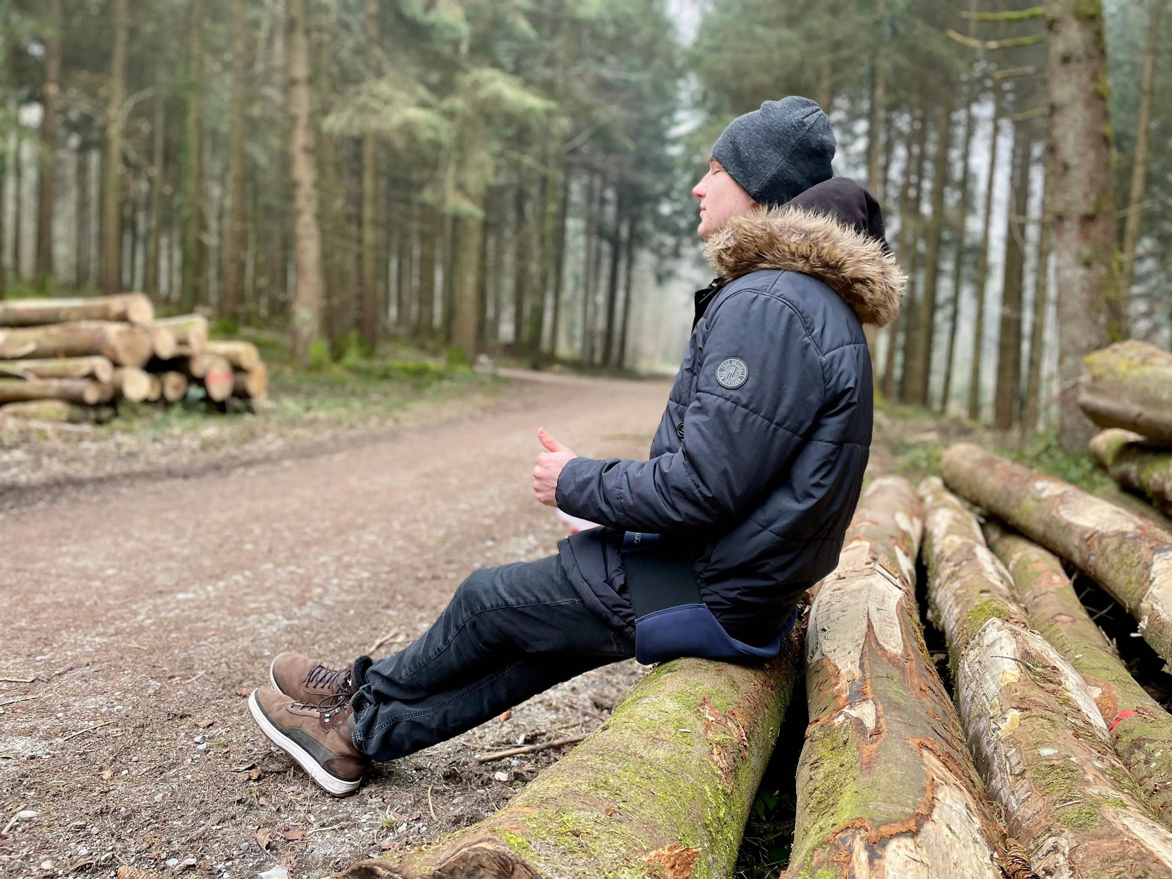 NEIJO | Outdoorsitzgurt Unisex in Smoke blue neijo