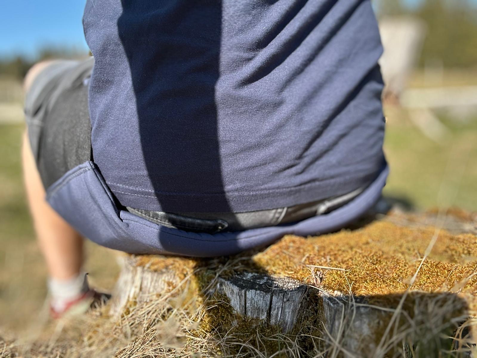 NEIJO | Outdoorsitzgurt Unisex in Smoke blue