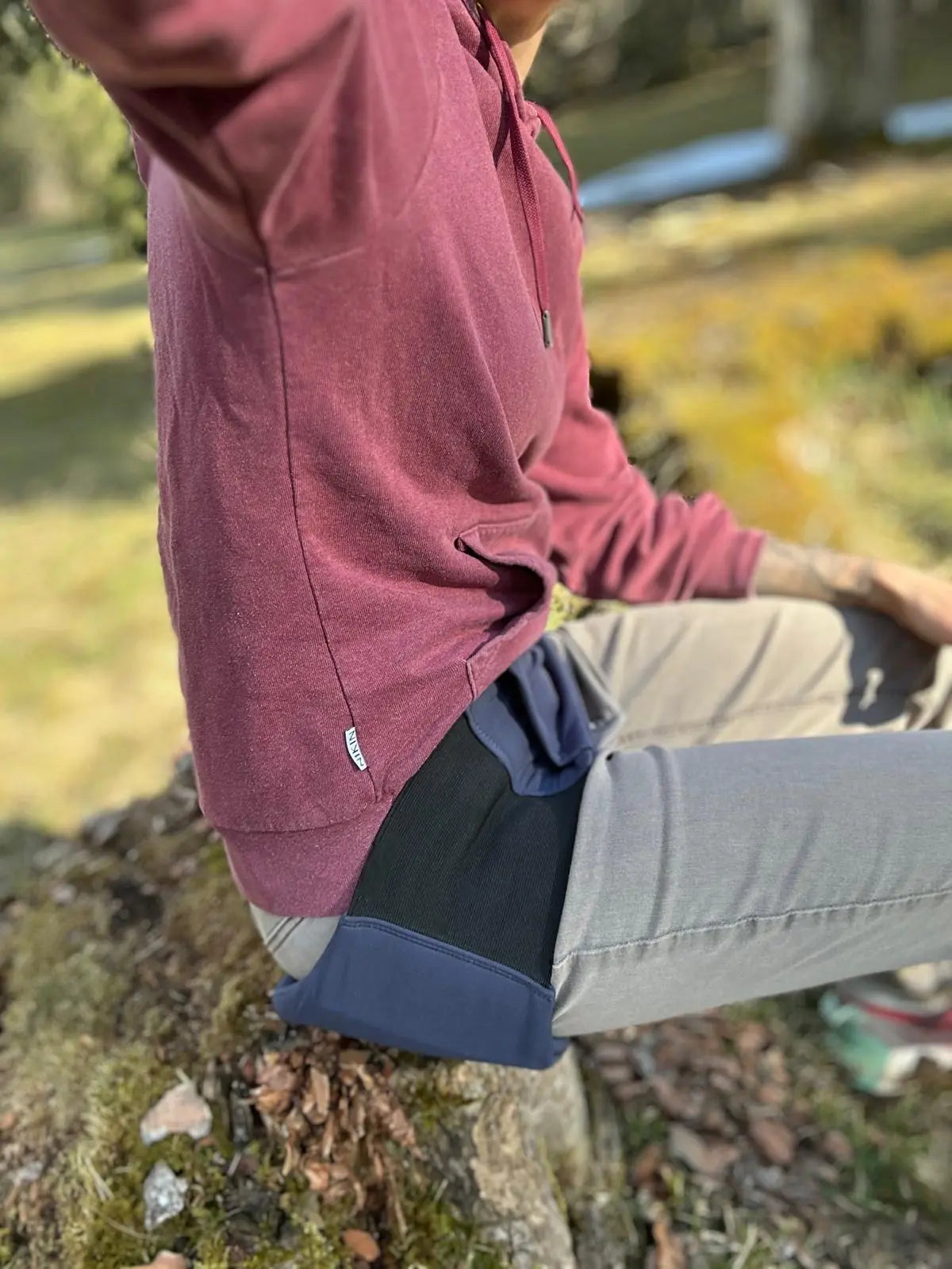 NEIJO | Outdoorsitzgurt Unisex in Smoke blue neijo
