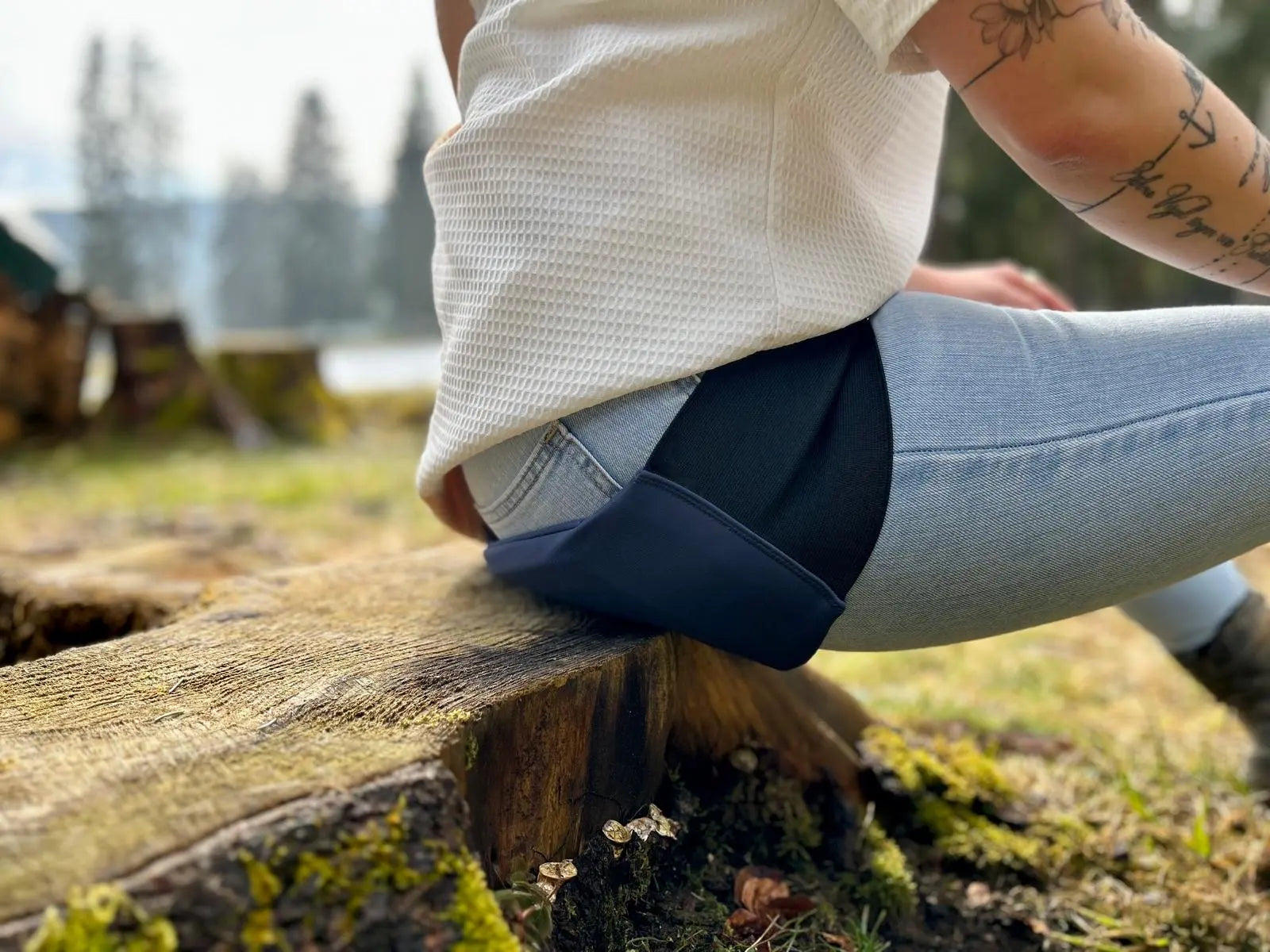 NEIJO | Outdoorsitzgurt Unisex in Smoke blue neijo