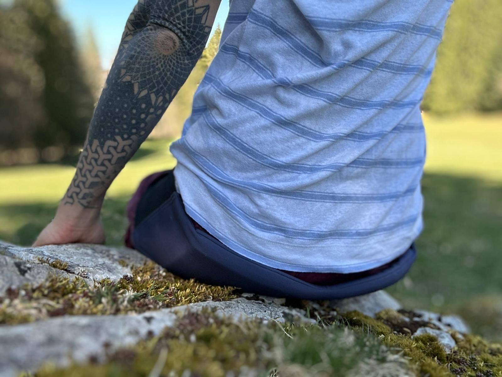 NEIJO | Outdoorsitzgurt Unisex in Smoke blue