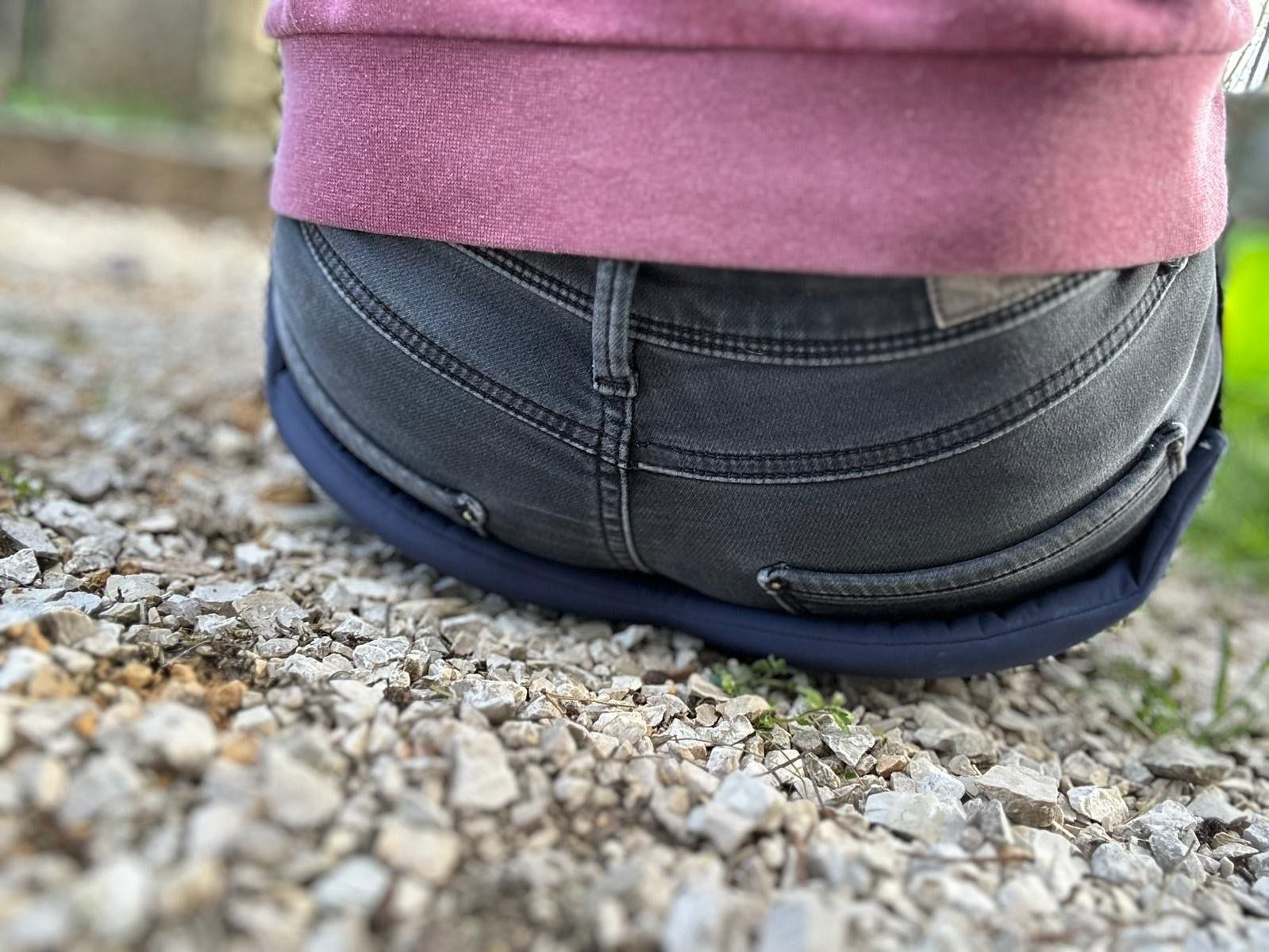 NEIJO | Outdoorsitzgurt Unisex in Smoke blue