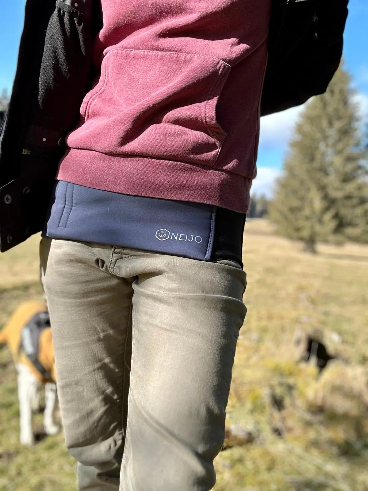 NEIJO | Outdoorsitzgurt Unisex in Smoke blue neijo
