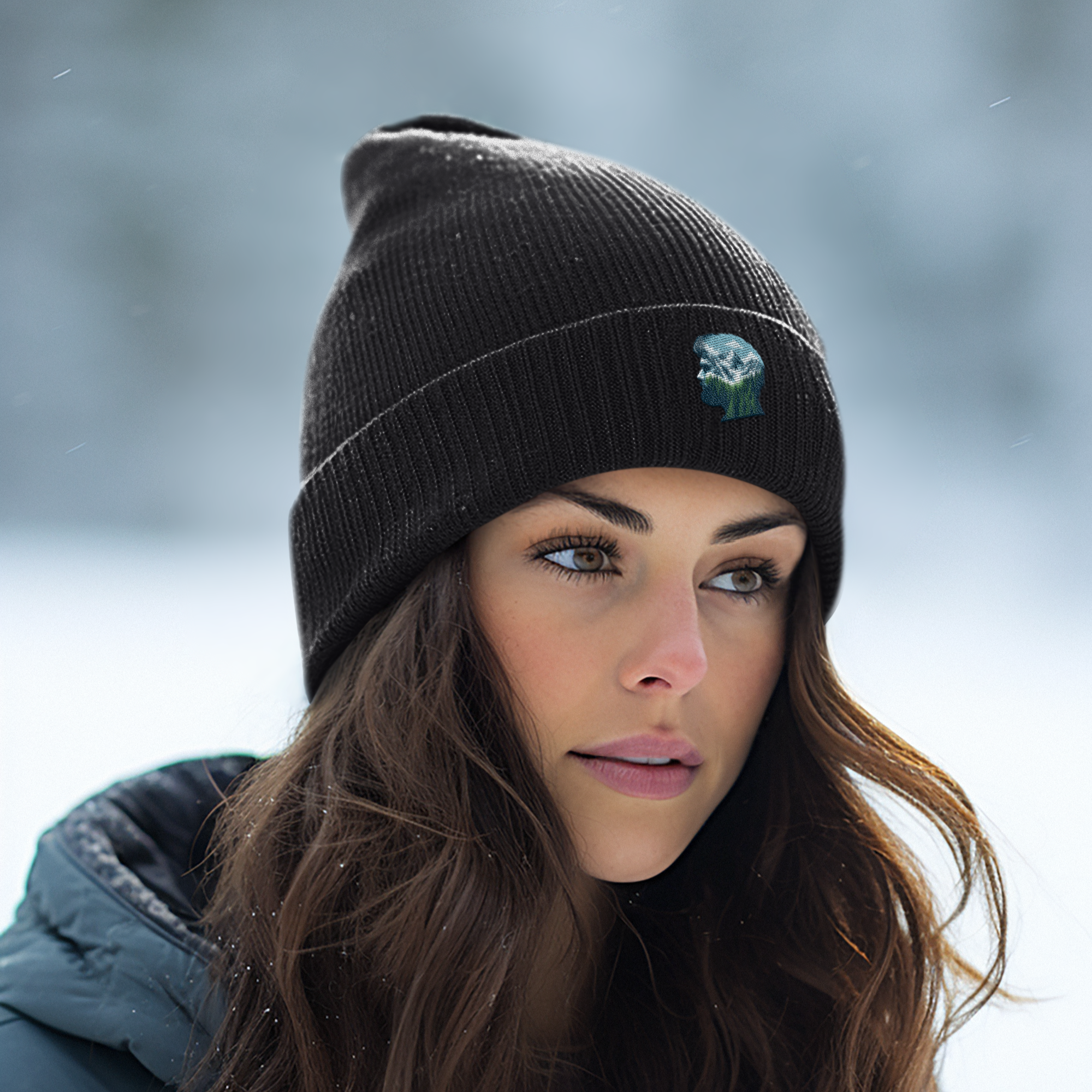 Beanie men MarketPrint