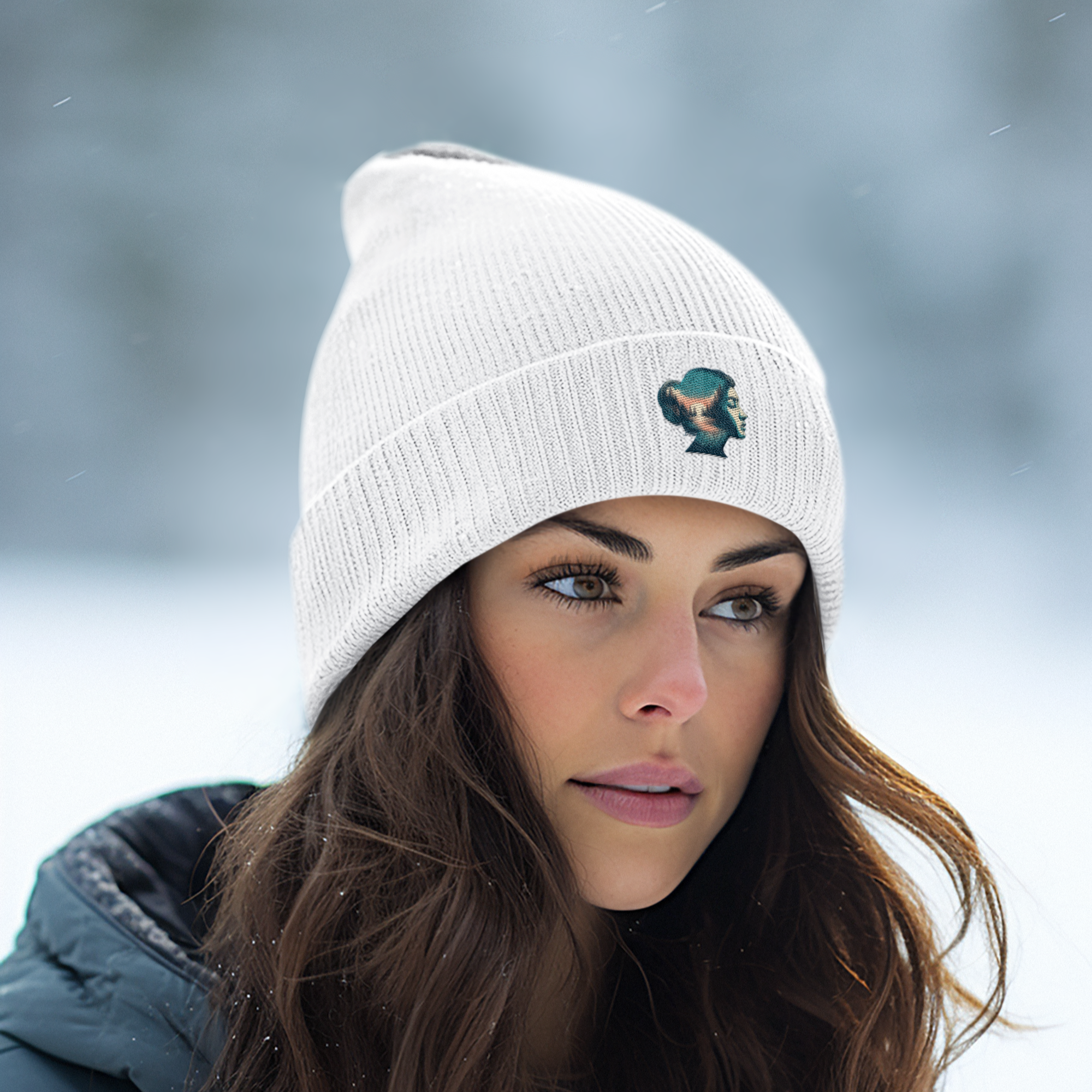 Beanie woman MarketPrint