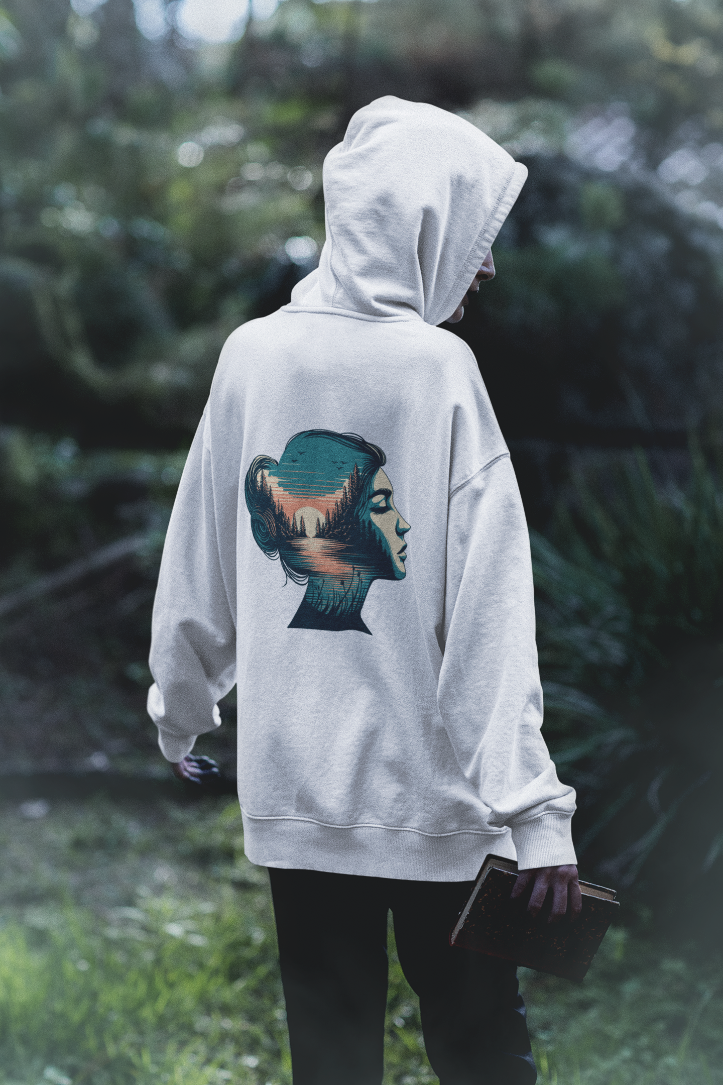 VACANCY Oversized Zipper Hoodie
