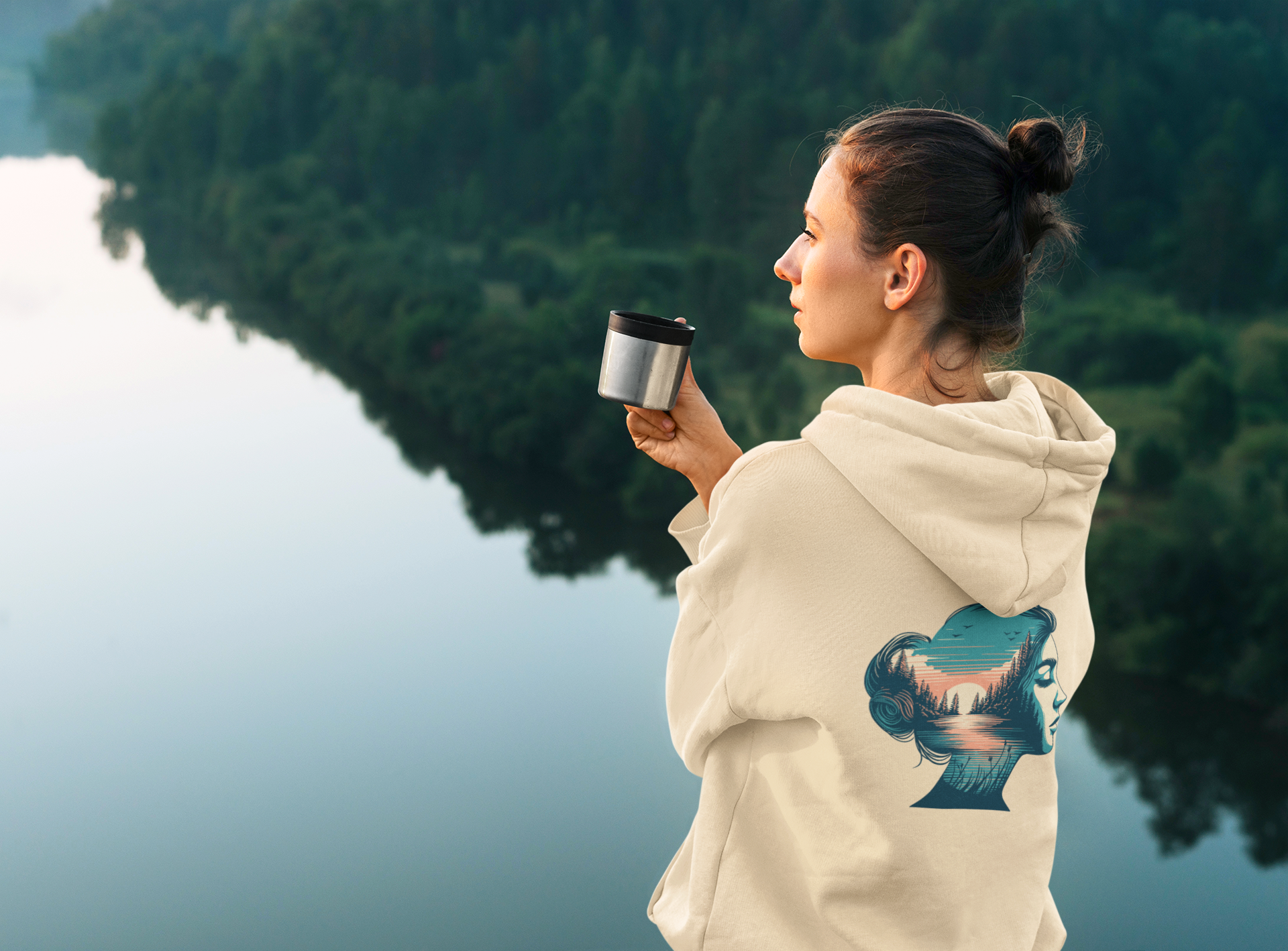 Classic Hoodie woman MarketPrint