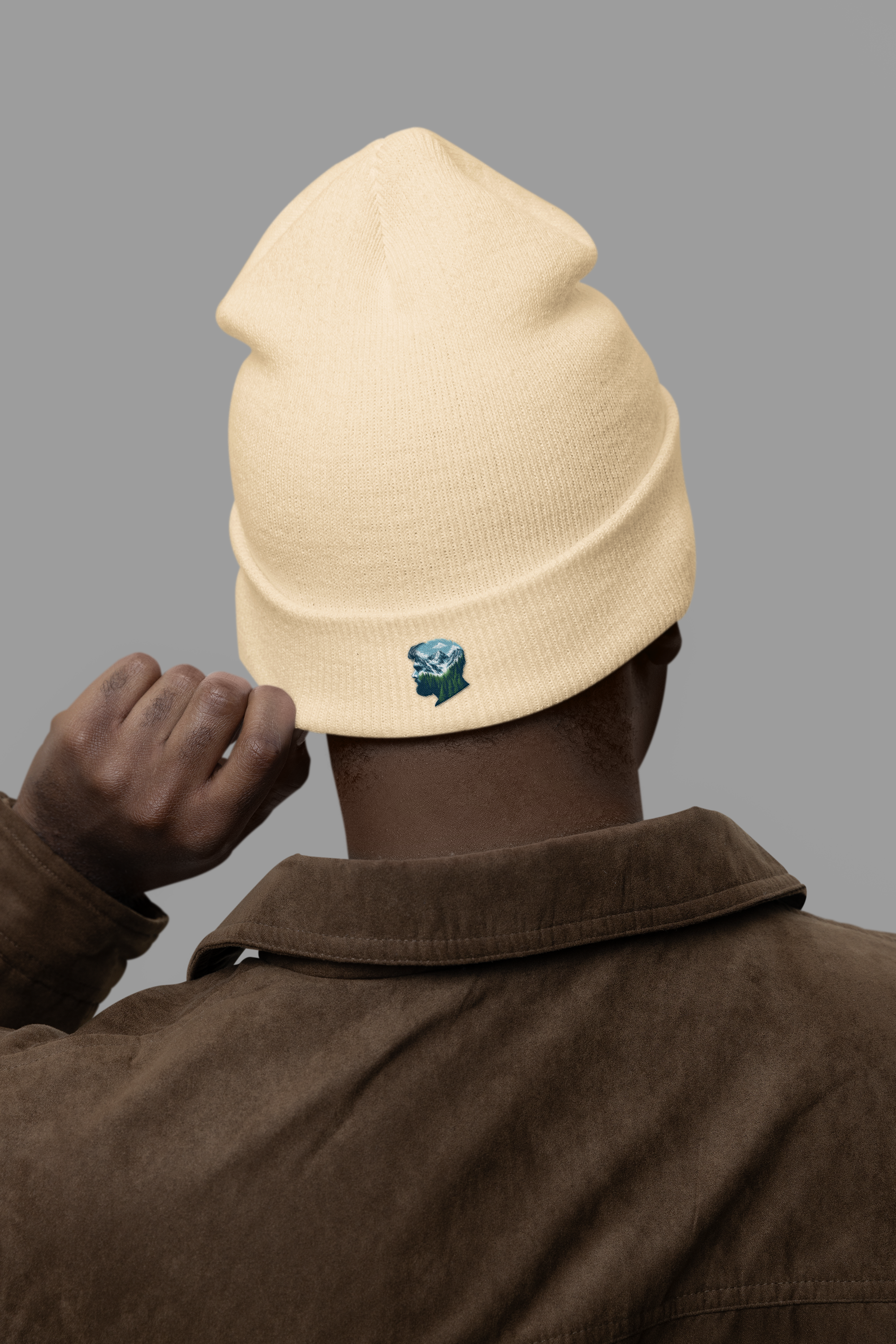 Beanie men MarketPrint