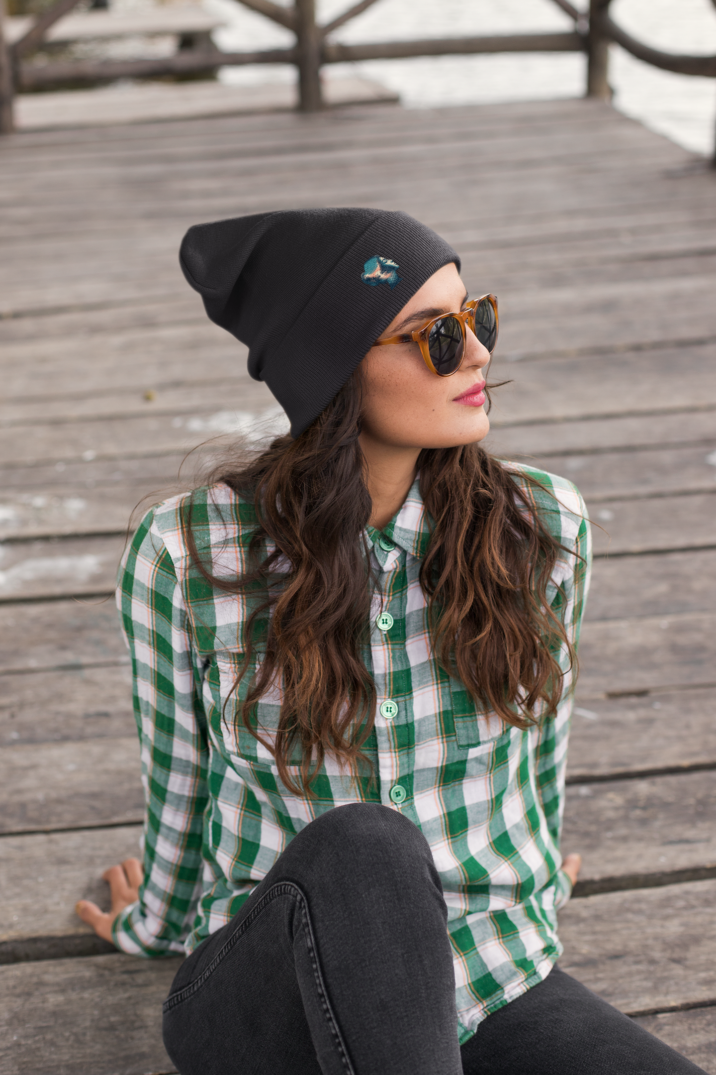Beanie woman MarketPrint