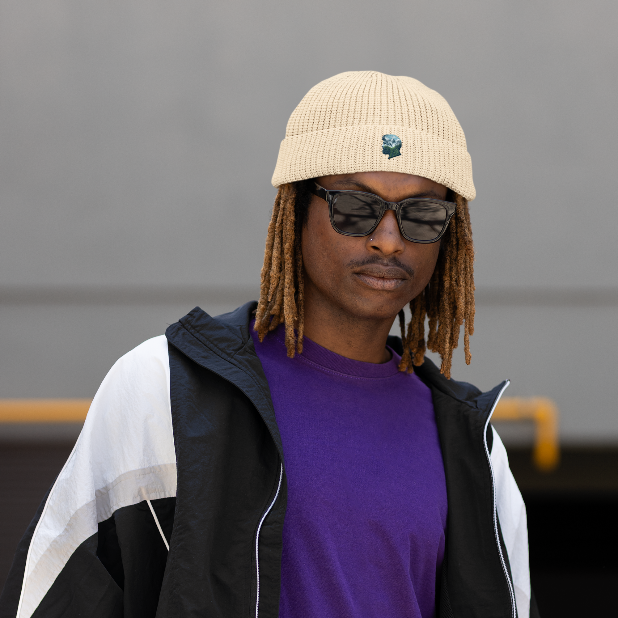 Beanie men MarketPrint