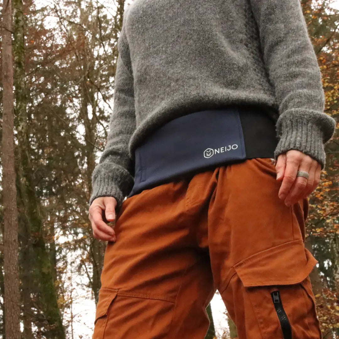 NEIJO | Outdoorsitzgurt Unisex in Smoke blue neijo