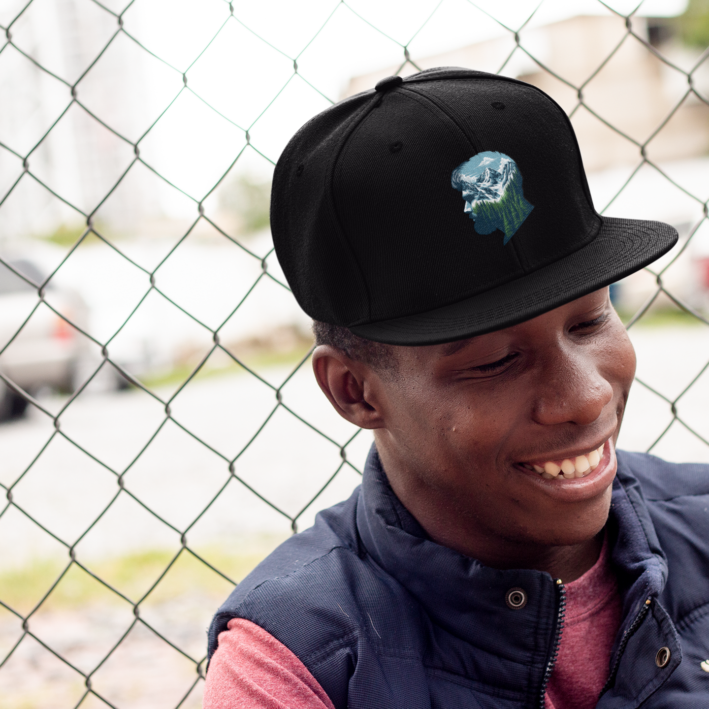 Snapback Cap men MarketPrint