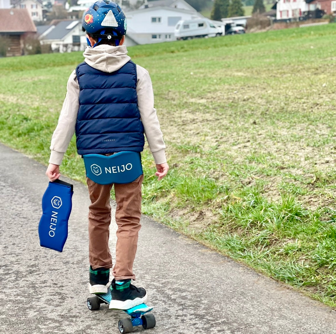 NEIJO | Outdoorsitzgurt für Kinder - Petrol