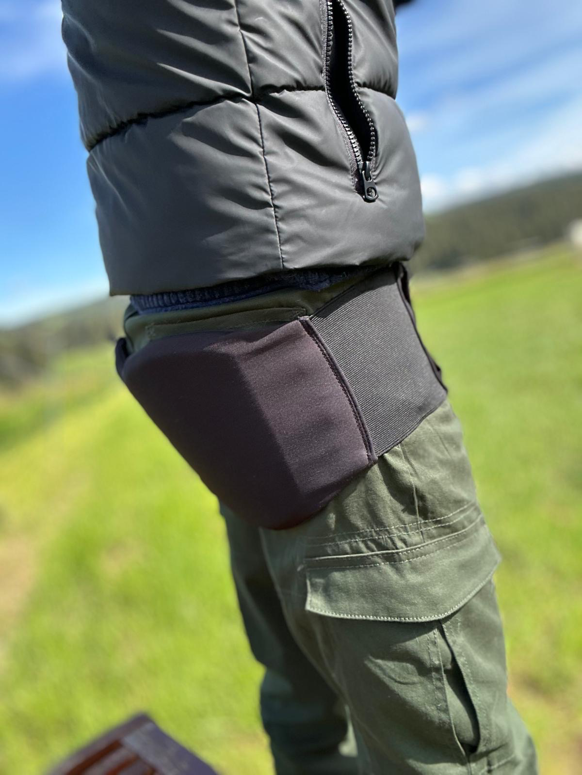 NEIJO | Outdoorsitzgurt Unisex in Schwarz