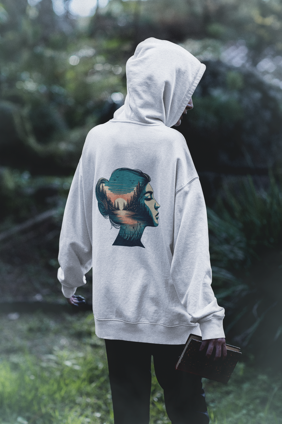 VACANCY Oversized Zipper Hoodie