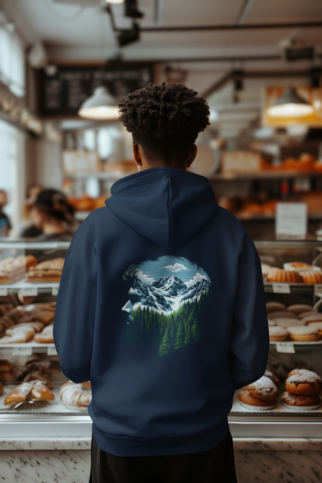 VACANCY Oversized Zipper Hoodie