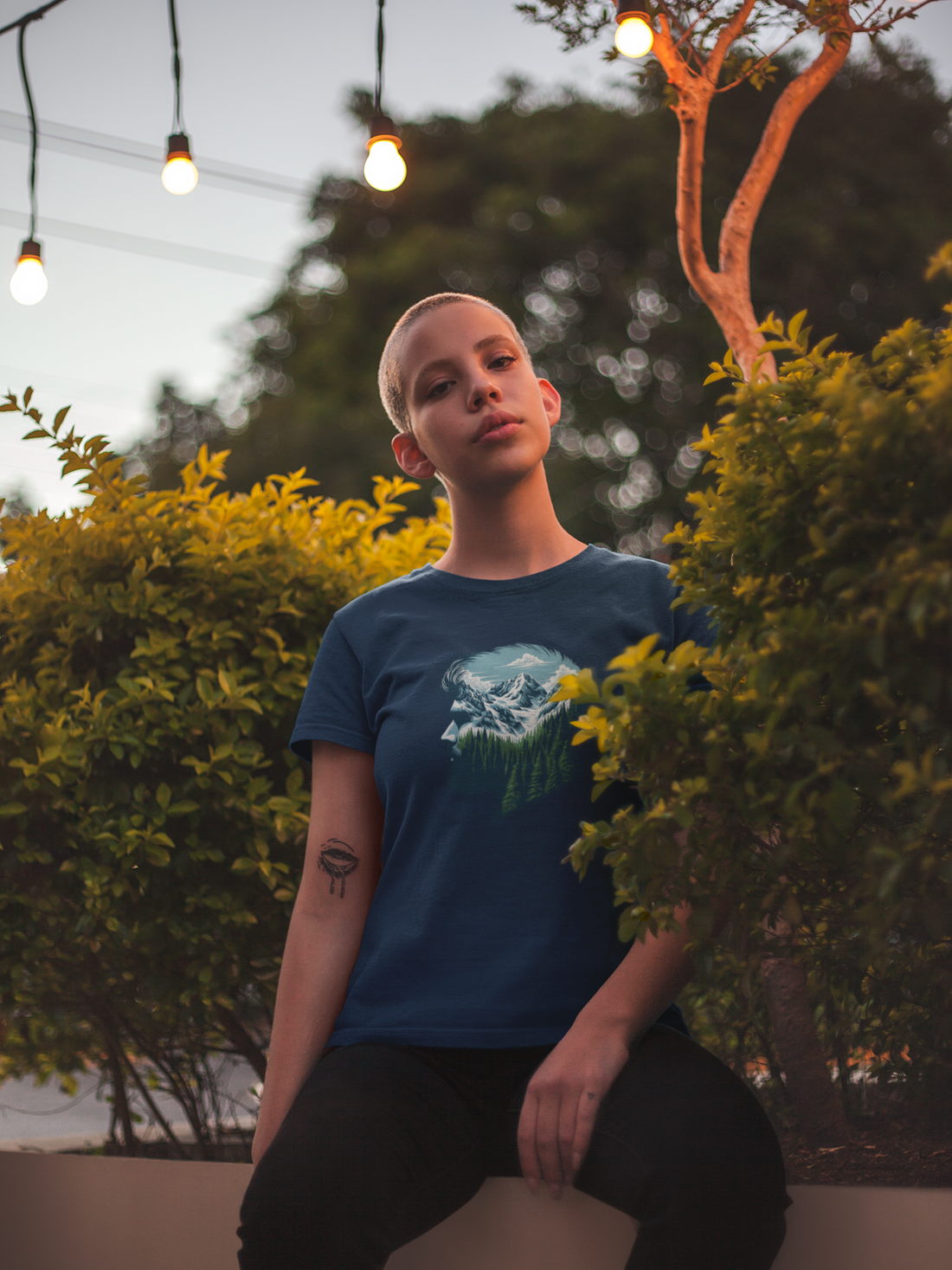 Higher Blanks T-Shirt Woman