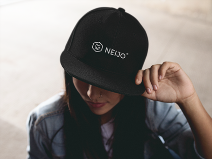 Snapback Cap weiss